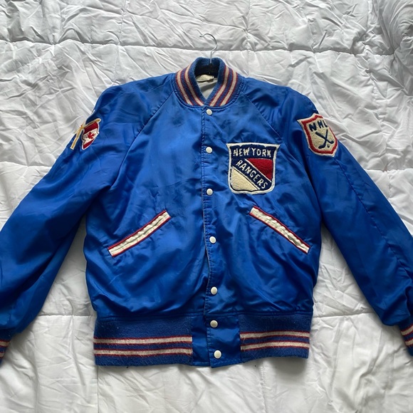 Vintage Jackets & Coats Vintage New York Rangers Varsity Bomber